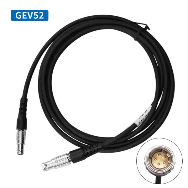 GNSS Power Cable GEV272 809028 and GVP711 Applicable to Leica GS15 GS16 GS18 Power Cable Satel HPR Power Cable