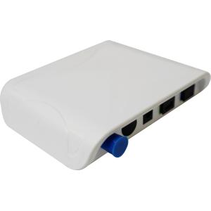 China White PP Housing FTTH Mini Wdm Optical Receiver D21 72dBuV wholesale