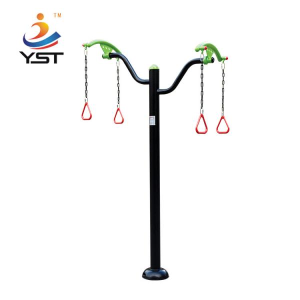Quality Galvanized / Steel Outdoor Workout Equipment Tai Chi Hands Push Apparatus for sale
