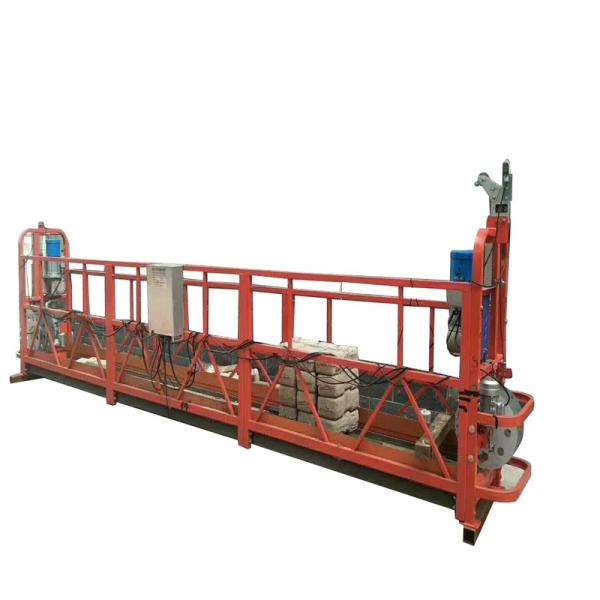 Quality High Building Electric Suspended Platform Baking Paint Surface for sale