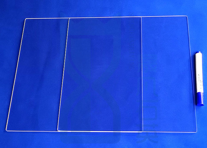 1850℃ Morse 6.5 2.2g/Cm3 Quartz Glass Plate