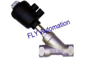 China PA Actuator 1" 2000 178674,186488 Threaded Port 2/2 Way Angle Seat Valve wholesale