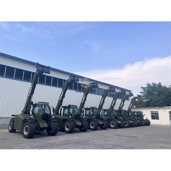 3 Ton 7m Telehandler with Cummins Engine 1220mm Fork for Mexico