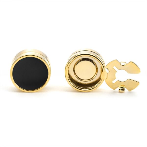 Pearl Shell Inlay Men'S Button Covers for Wedding Attire