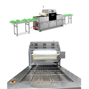 China Nutritious Ready Meal Packaging Machine Modified Atmosphere Vacuum Tray Sealer wholesale