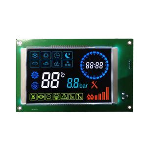 China VA LCD Segment Display Module Chip On Board Color Icons 5.0V High Contrast on sale