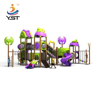 China Safety Childrens Garden Slide Swing Combination Fence Naughty Fort wholesale