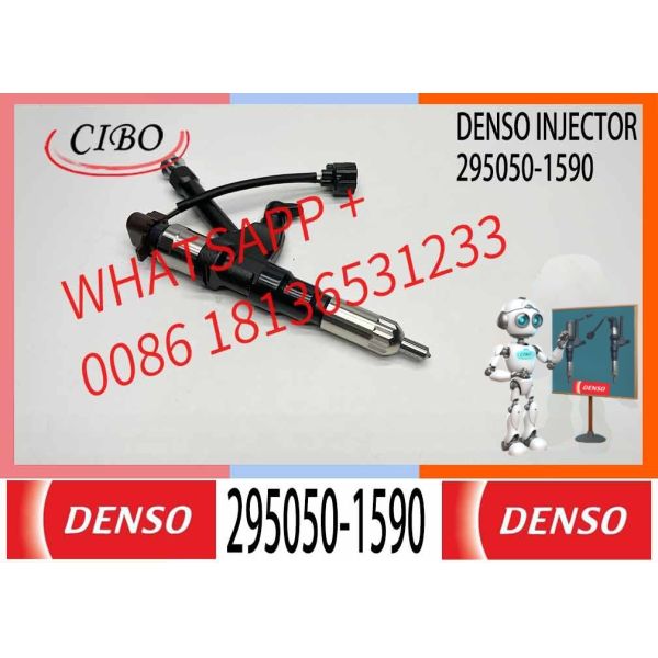 High Quality Common Rail Injector 295050-1590 23670-E0590 for Diesel Nozzle Assembly