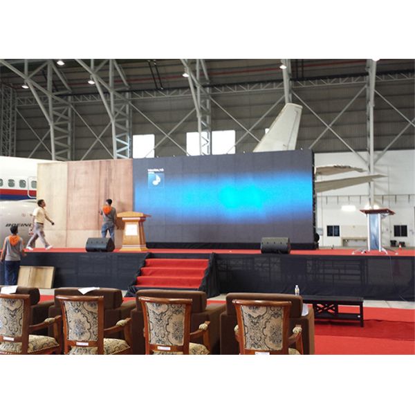 Pixel Pitch P3.91mm Super 4K 3840Hz HD Indoor Rental LED Video Display 500x1000mm Cabinet