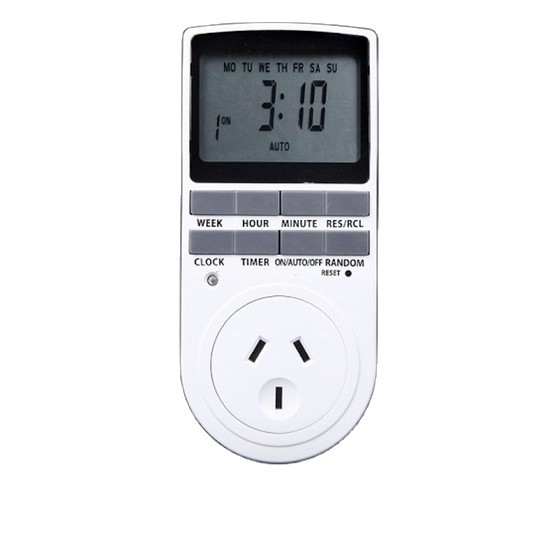 China Australia 16A 240V Weekly Electric Plug in timer socket wholesale