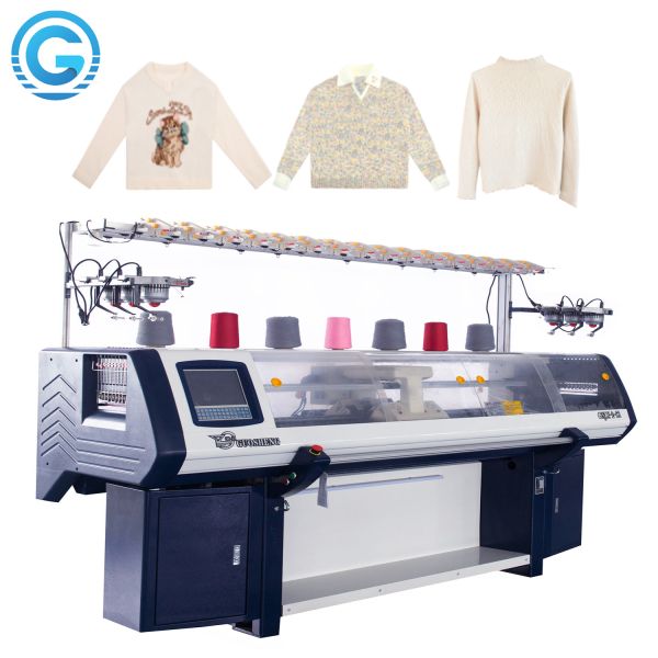China Double System Smart Sweater Knitting Machine Home Computerized Knitting Machine on sale