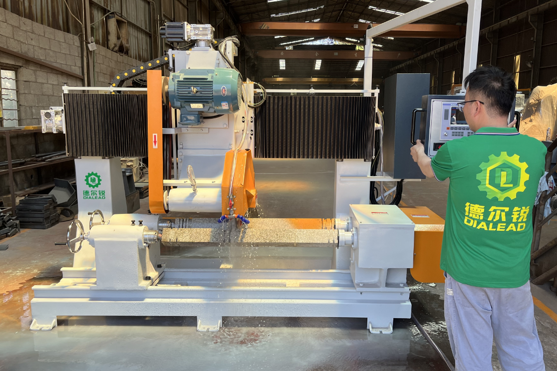 Automactic Stone Turning Lathe Machine For Ball Balusters Balustrade Vases