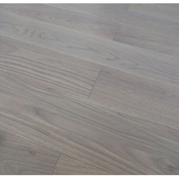 Premium AB grade Russian Oak engineered flooring with light grey stain, color E26
