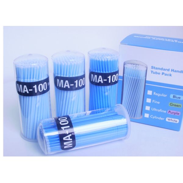 Disposable Teeth Whitening Unit Brush Bendable Sticks Dental Micro Applicator