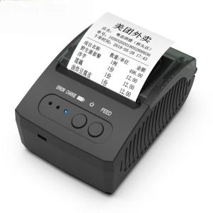 China POS Portable Thermal Direct Printer Mini Bluetooth Printer 58mm wholesale