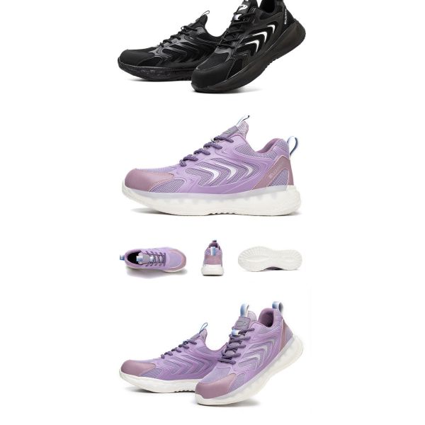 Unisex Flying Knit Work Shoes Breathable Comfortable Safety Shoes Construction Boots Prevent Smashing Work Shoes