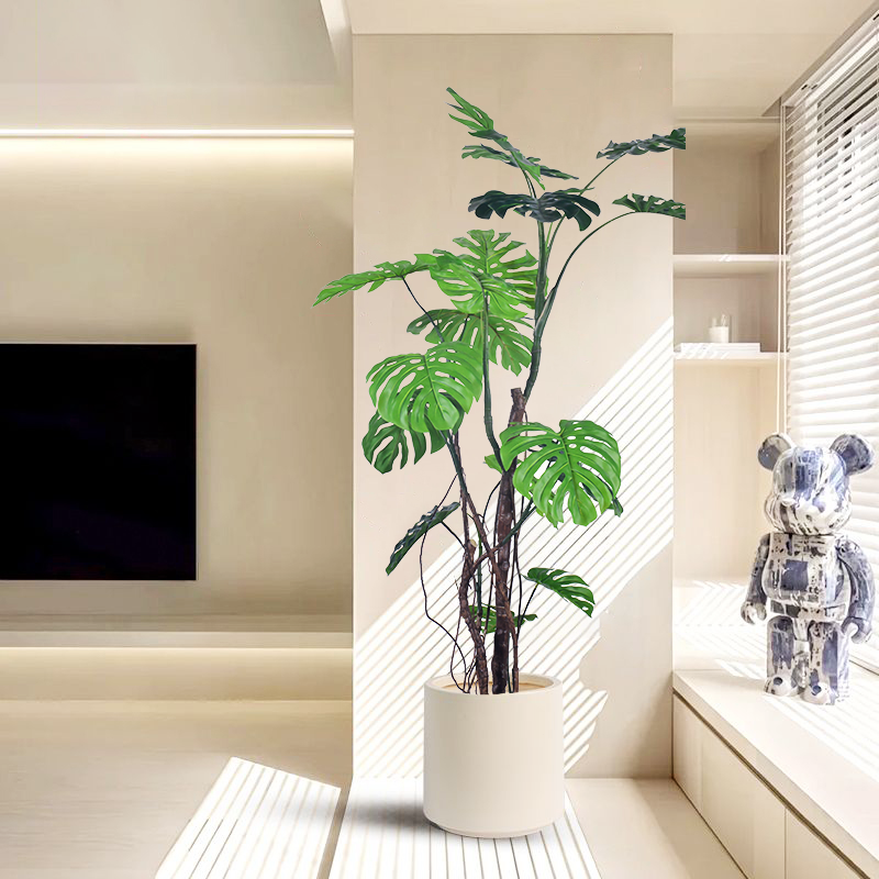 Commercial-Grade life like high realistic monstera artificial plant​