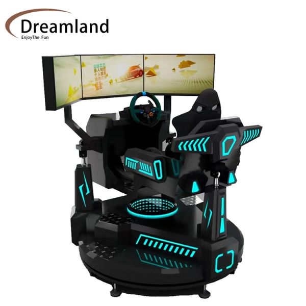 Take Your Racing Game to the Next Level Auto Racing Simulator 200kg 32*3 Inch Screen Display