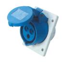 China 16A 32A Panel Mounted Industrial Power Sockets 63A IP44 6h Waterproof wholesale