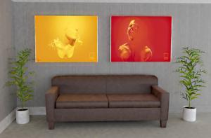 China Lightweight Advertising Fabric SEG Lightbox Wall Mounting With SGS Certification wholesale