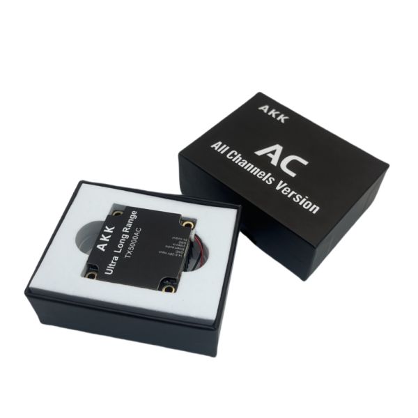 AKK 5W FPV VTX 5.8G 5W Video Transmitter TX5000AC Ultra Long Range TBS Protocol