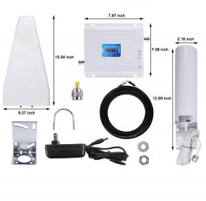 China Dual Band 900 1800 2100 GSM/3G 2g/3g/4g Mobile Signal Booster/Repeater/Amplifier/Extender on sale