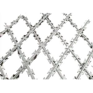 China Bto-22 Galvanized Razor Wire Fence Diamond Welded wholesale