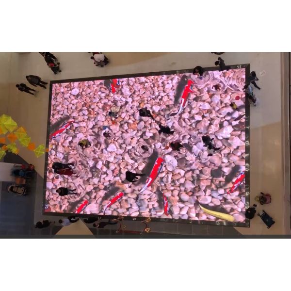 1000mm*500mm 3D Interactive LED Dance Floor Digital Cool Effect