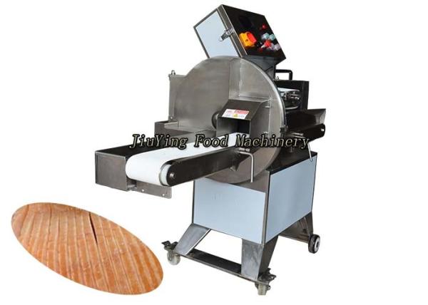 Quality 300kg/h Fish Processing Machine Cooked Meat Sausage Slicer Cutter for sale