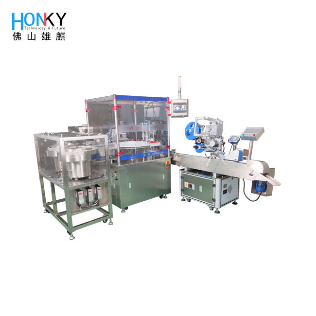 China 10ml Automatic Reagent Tube Filling Capping Machine 50BPM wholesale