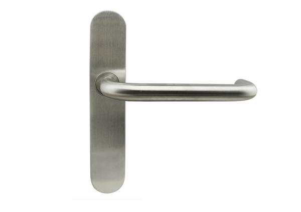 Quality AISI304 SP07 EN1906 interior door handle Grade 3 door handles with long size plate for sale