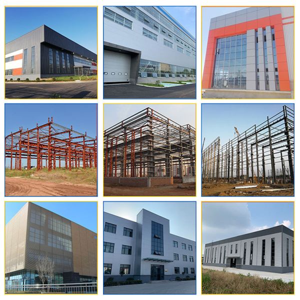 High Strength Prefabricated Steel Structures , Prefab Metal Warehouse Building