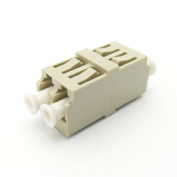 LC / PC Symmetric Adapter Duplex Fiber Optical Coupler