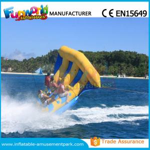 China Digital Printing Inflatable Boat Toys Flying Fish Boat One Years Warranty wholesale