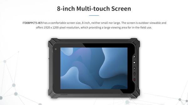 Quality Rugged Industrial Touch Screen Monitor Computers Display Solutions for sale