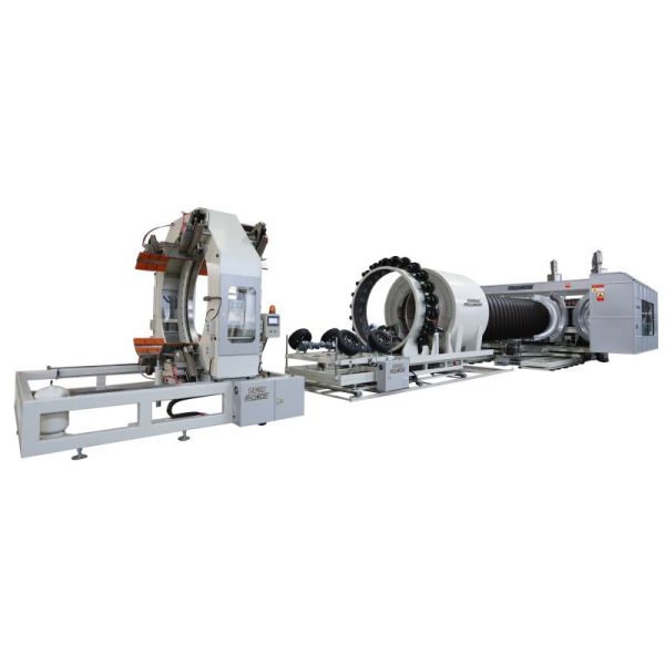2000mm Large Dwc Pipe Machine Corrugated Pipe Extrusion Line Plant Manufacturer