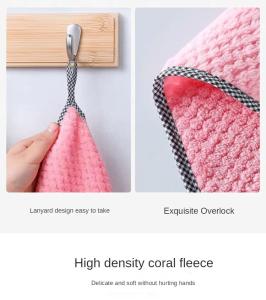 China Multi-functional Microfiber Cleaning Towel 25x25cm Stainless Steel PP wholesale