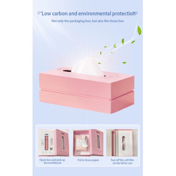 Waterproof IPX7 DuPont Brush Heads Smart Electric Toothbrush With UV Sterilizing