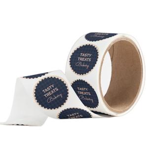 China Custom Die Cut Vinyl Stickers Glossy Self Adhesive Label Roll wholesale