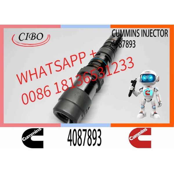 Diesel Fuel Injector 4326780 4001813 4087893 4088427 For Cummins QSK60 Engine