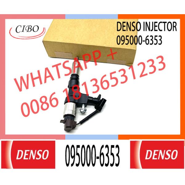 Excavator Parts SK200-8 SK250-8 SK260-8 SK200-9 J05E Engine Fuel Injector 095000-6353 23670-E0050 23910-E0050 VH23670E00