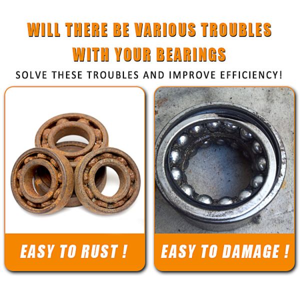 12mm Bore Size High Precision Deep Groove Ball Bearing 6001 with 2RS ZZ Open Oil Seals