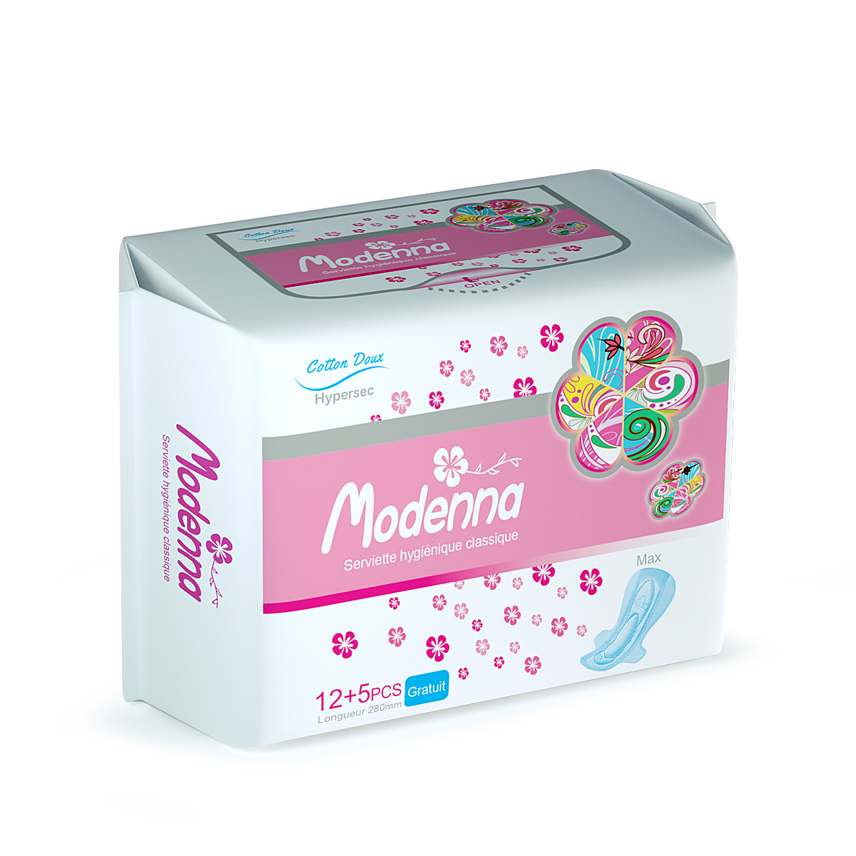 Winged 245mm Daily Use Sanitary Pads Disposable Menstrual Breathable Sanitary Pads