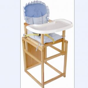 China Wooden Babies High Chairs Popular Baby Feeding Chair for Dinner on sale
