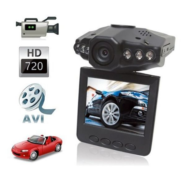 H198 Full Hd Video Car Dvr Camera With 2.5 Inch Display , 2.0 USB Interface