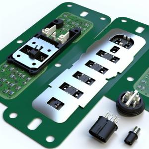 China Silkscreen Printing PCB Membrane Switch with ZIF Connector wholesale