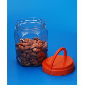 China Lightweight Round Plastic Food Storage Containers 675Ml 40℃ Resistance wholesale