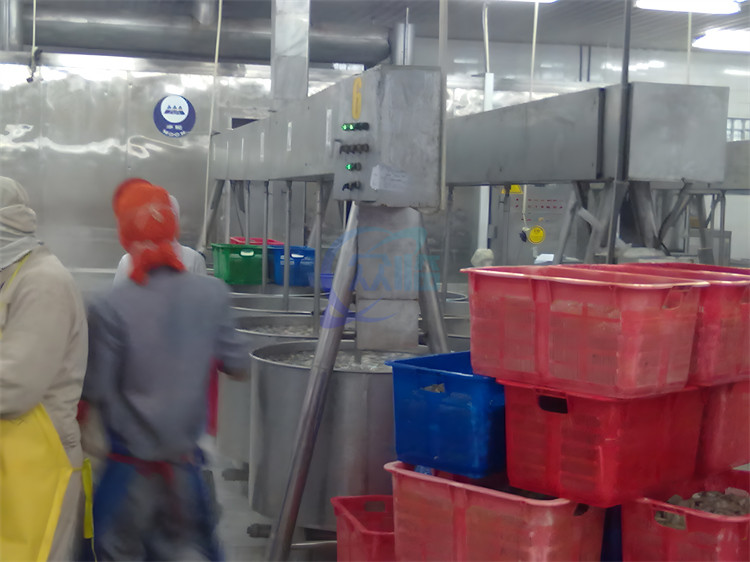 Blender Seafood Fish and Shrimp Processing Shrimp Production Soaking Blender Special for Shrimp Processing Plants