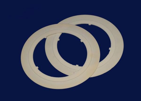 Quality 99% Alumina Ceramic Parts Rings , Round Ceramic Heater Ceramic Ring Heater for sale