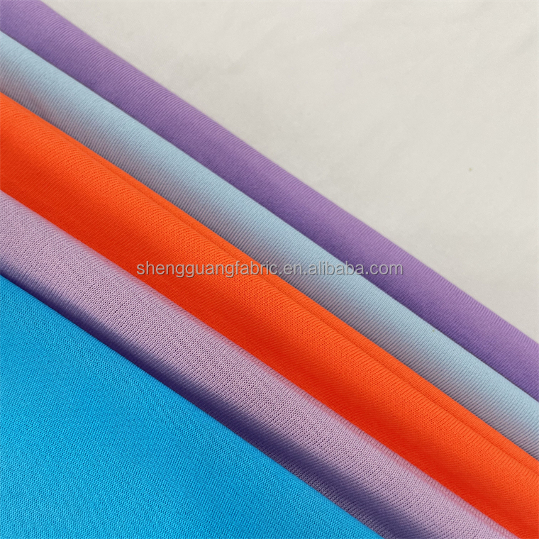 75D Tricot Polyester Material Stock Lot Waterproof 100% Recycled Polyester Fabric For Glass Bottle Cover